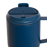 XL Coffee Mug Double Walled Stainless Steel 600ml #270100