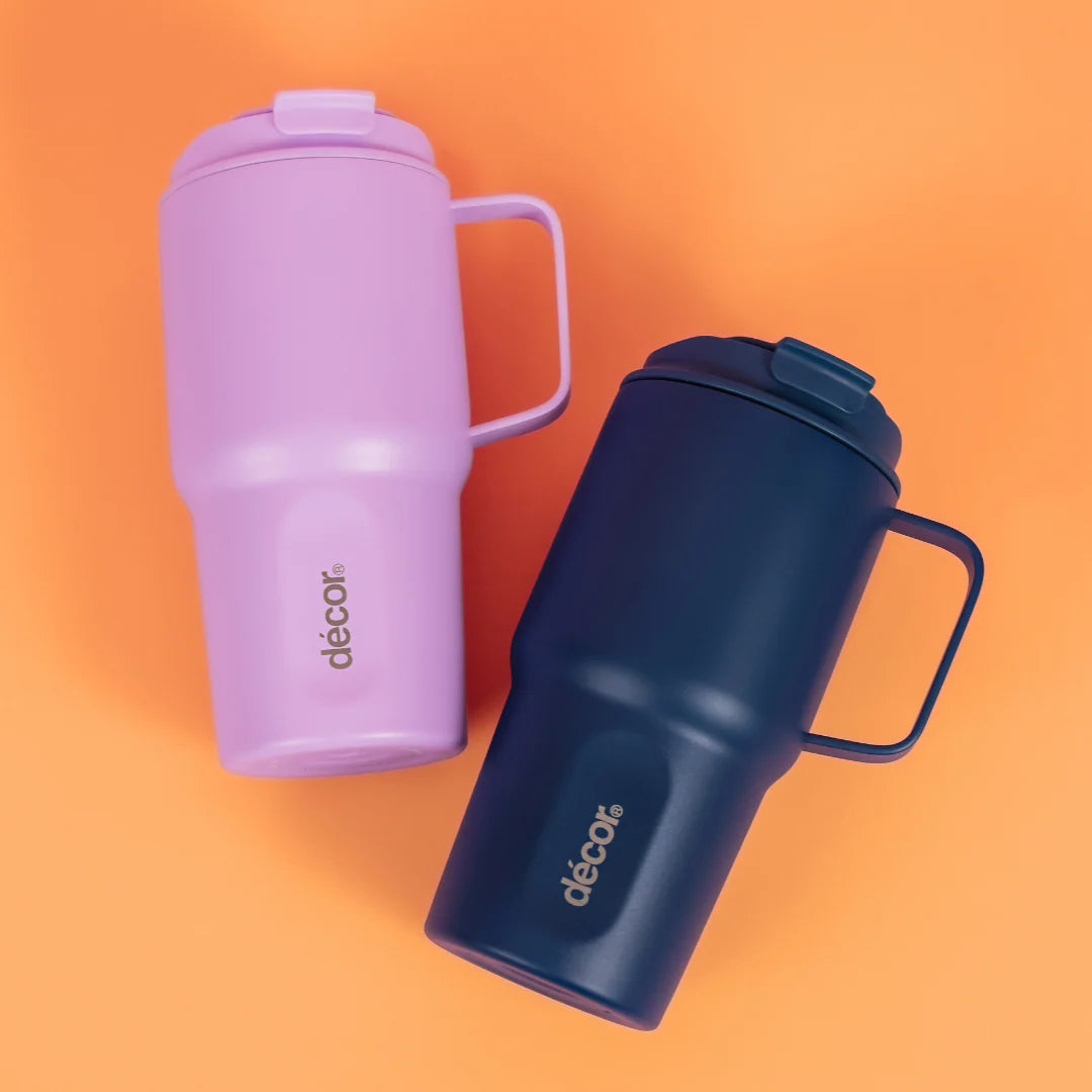 XL Coffee Mug Double Walled Stainless Steel 600ml #270100