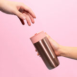 Decor®  Insulated Double Wall Coffee Cup, Rose Gold, 350ml #265842