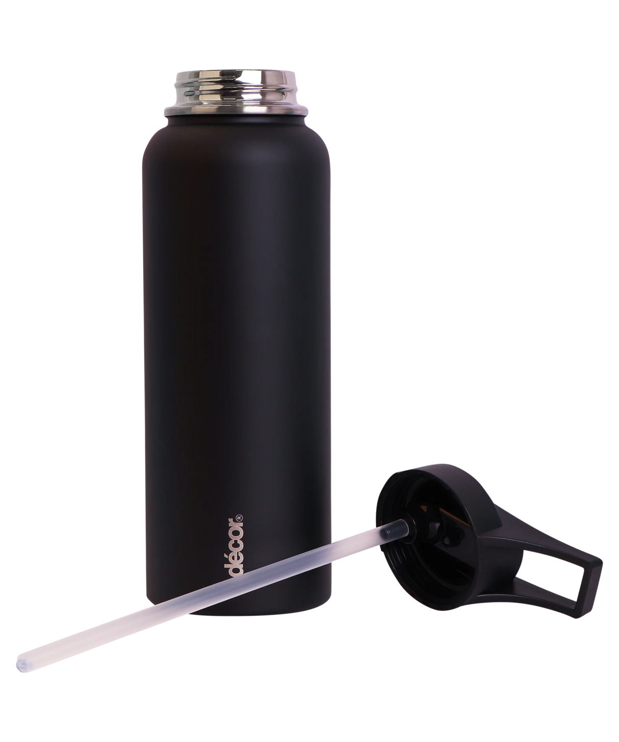 Decor®  Flip Active Stainless Steel Bottle, 1.1L #259500