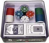 Poker Chip Set 100pcs Set Tin
