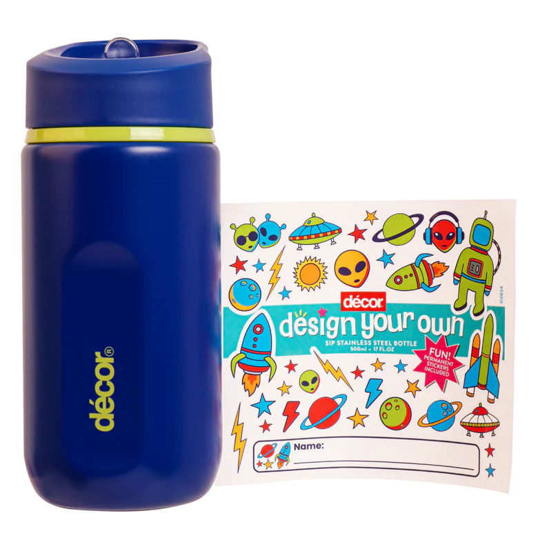 Decor®  Junior Sip Stainless Steel Bottle, 500ml #254977
