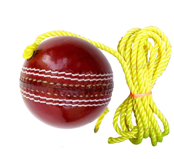 Cricket Ball for Shot Practice , Red - Standard Size
