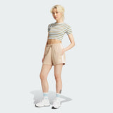 Womens 3 Stripes French Terry Shorts