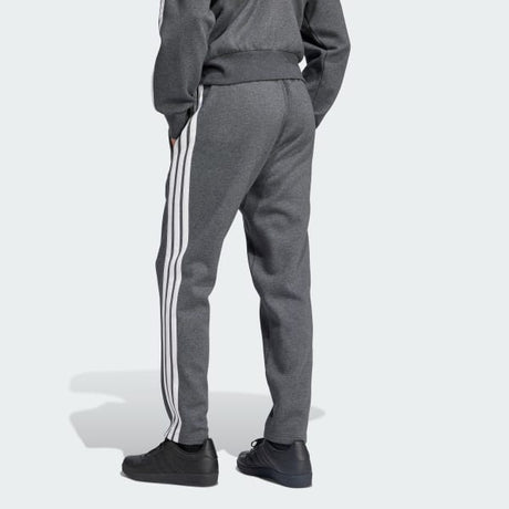 Essentials 3 Stripes Open Hem Fleece Pants