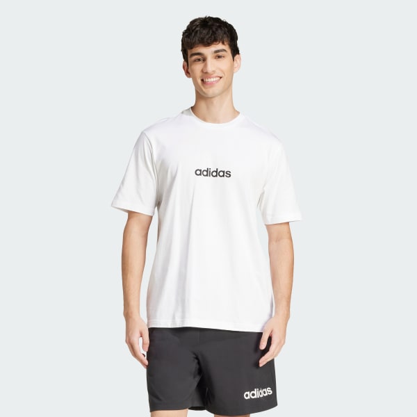 Essentials Linear Logo Jersey Tee