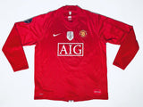 Manchester United 2007/08 Home Jersey (Full-Sleeves)