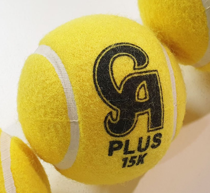 Plus 15000 Cricket Tennis Ball (Pack of 3)