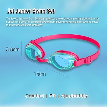 Jet Junior Swim Set with Cap