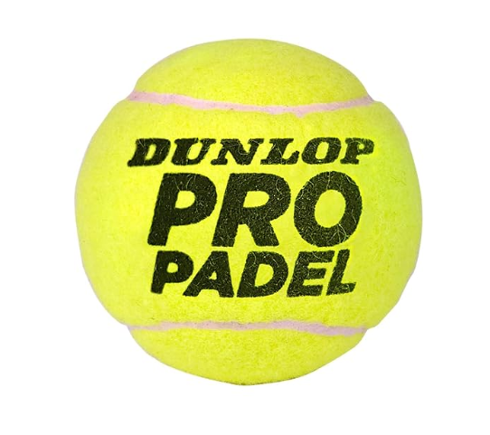 Dunlop Pro Padel, 3-Ball can, Yellow
