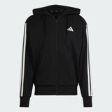 Essentials 3-Stripes Full-Zip Hoodie