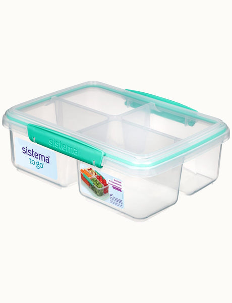 Quad Split Lunch Box 4 Compartments  2174053C