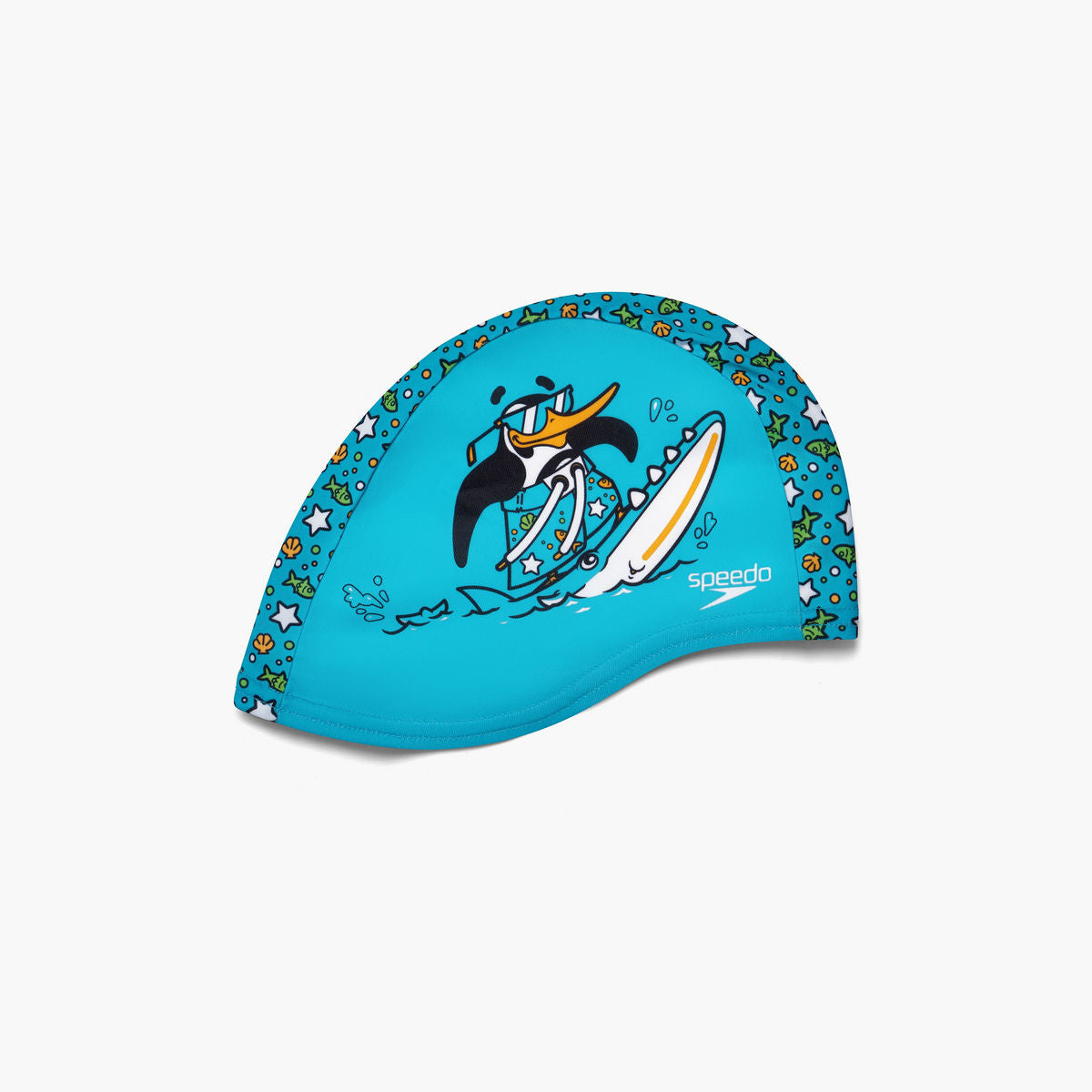 Printed Polyester Cap Chima Azure