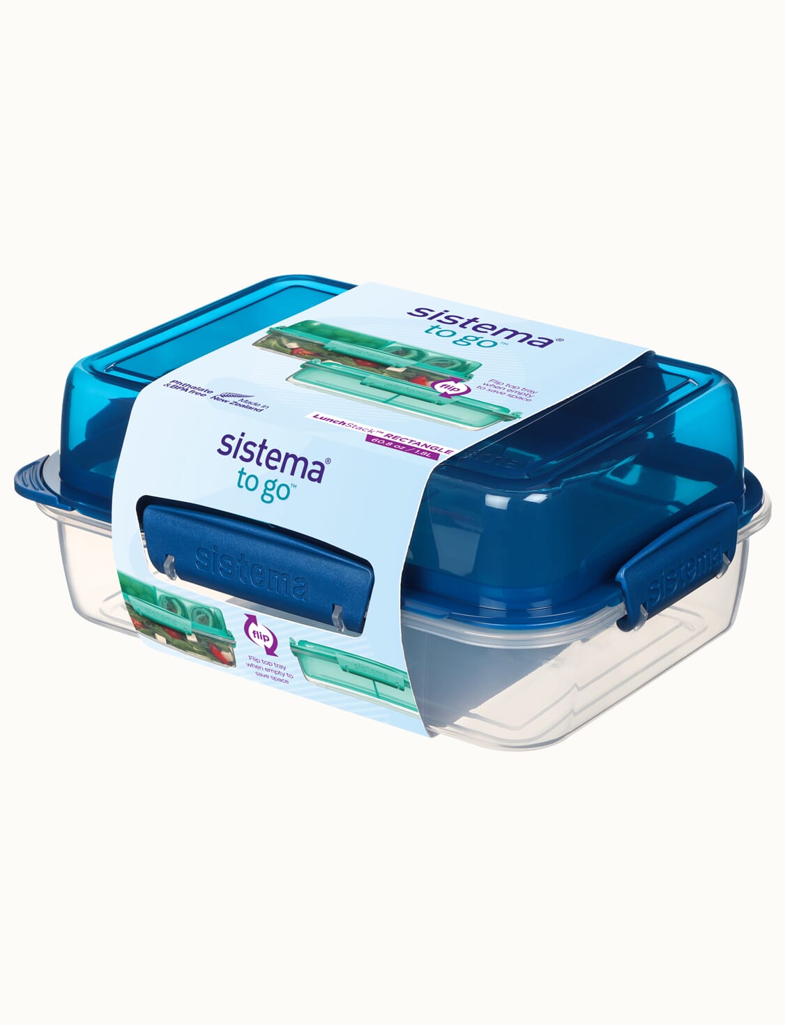 Stackable Lunch Box Rectangle  21710