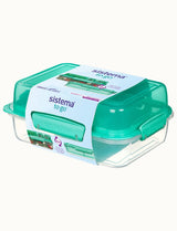 Stackable Lunch Box Rectangle  21710